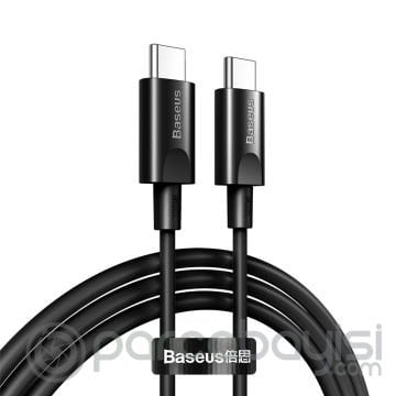 Baseus Mini White Series 100W Hızlı Şarj Kablosu Type-C 20V 5A 1M
