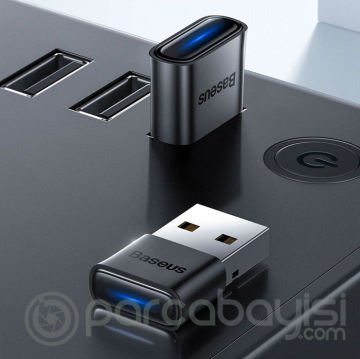 Baseus BA04 Mini USB Bluetooth 5.0 Wireless Kablosuz Adaptör