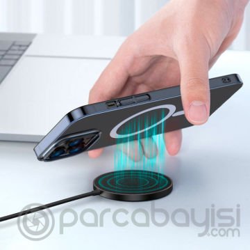 Baseus Simple Mini2 Wireless 15W Manyetik Kablosuz Şarj Aleti