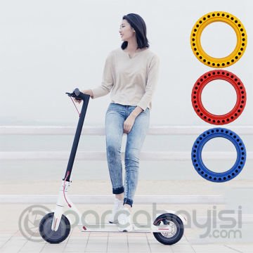 Xiaomi Mijia M365 Elektrikli Scooter Dış Lastik 8.5 İnch Teker Havasız Şok Emme Patlamaya dayanıklı