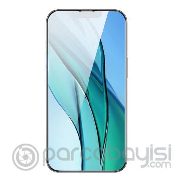 Baseus Crystal 0.3mm iPhone 14 - 13 - 13 Pro Tempered Ekran Koruyucu 2 Adet Set