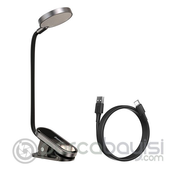 Baseus Comfort Reading Mini Klipsli Led Masa Lambası (DGRAD-0G)