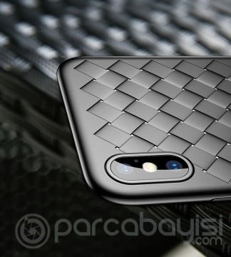 Baseus İPhone X Xs Ultra Slim Bv Wieving Lux Silikon Kılıf