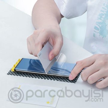 Baseus Xiaomi Mi 11 Curved Full Ekran Koruyucu 0.15mm Water Gel 2 Adet Set