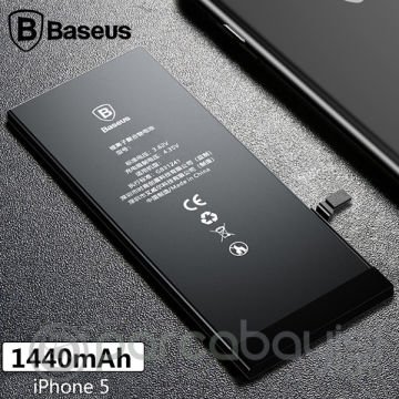 Baseus Orjinal İPhone 5 1440 Mah Pil Batarya