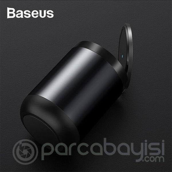 Baseus  Premium Car Ashtray Led Işıklı Taşınabilir Araba Küllük-Kül tablası