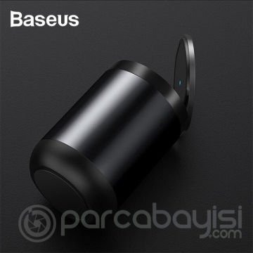 Baseus  Premium Car Ashtray Led Işıklı Taşınabilir Araba Küllük-Kül tablası