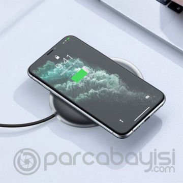 Baseus Jelly Qi Wireless Kablosuz 15W Hızlı Şarj İPhone 14-13 12-11