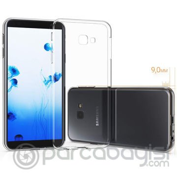 Ally Sm Galaxy J4+ Plus Kamera Korumalı Fit Silikon Kılıf