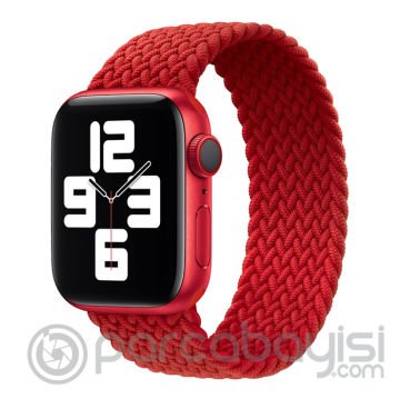 Ally Apple Watch 7-8 45mm 6-5-4 44mm Watch Ultra 49mm Single loop Plastik Kayış Kordon 3-2-1 42mm
