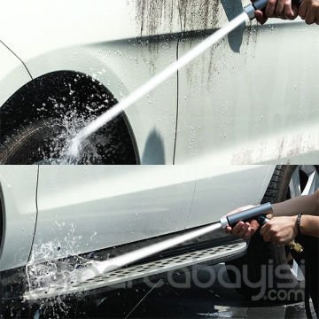 Baseus 15 Metre Sihirli Araç Yıkama Bahçe Sulama Hortumu Simple Life Car Wash Spray Nozzle