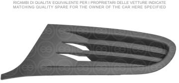 SİS FAR KAPAĞI ÖN SOL SİSSİZ VOLKSWAGEN GOLF VI 2008> | 5K0853665A9B9 | 5K0853665A9B9