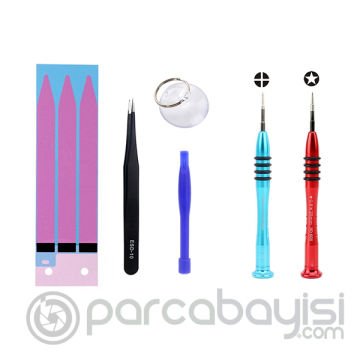 Jiafa Jf-8165 6in1 İPhone 6 Plus 6S Plus Batarya Tamir Seti