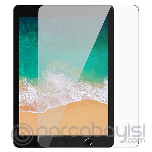 Baseus iPad 9.7 2018 - 2017 - Pro 9.7 - Air 2 - Air Tempered Cam Ekran Koruyucu