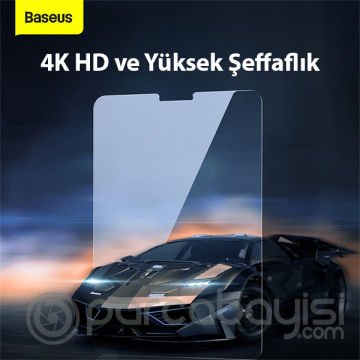 Baseus iPad 9.7 2018 - 2017 - Pro 9.7 - Air 2 - Air Tempered Cam Ekran Koruyucu