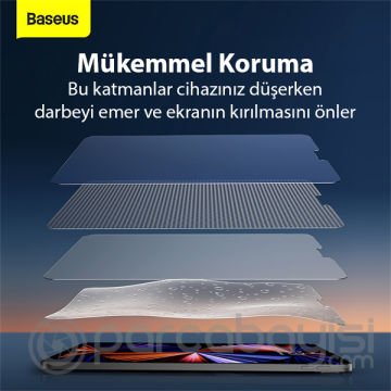 Baseus iPad Pro 11 (2021-2020-2018) iPad Air 10.9 Tempered Cam Koruyucu