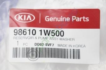 Kia Rio Cam Yıkama Silecek Su Deposu Motorlu Orjinal | 986101W500