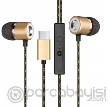 Fanbiya L2 Hi-Fi Metal Heavy Bass 3d Stereo Type-C Kulaklık