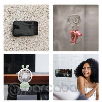 Baseus Universal Gel Pad Telefon Araç-Duvar Tutucu& Kablo Toplayıcı