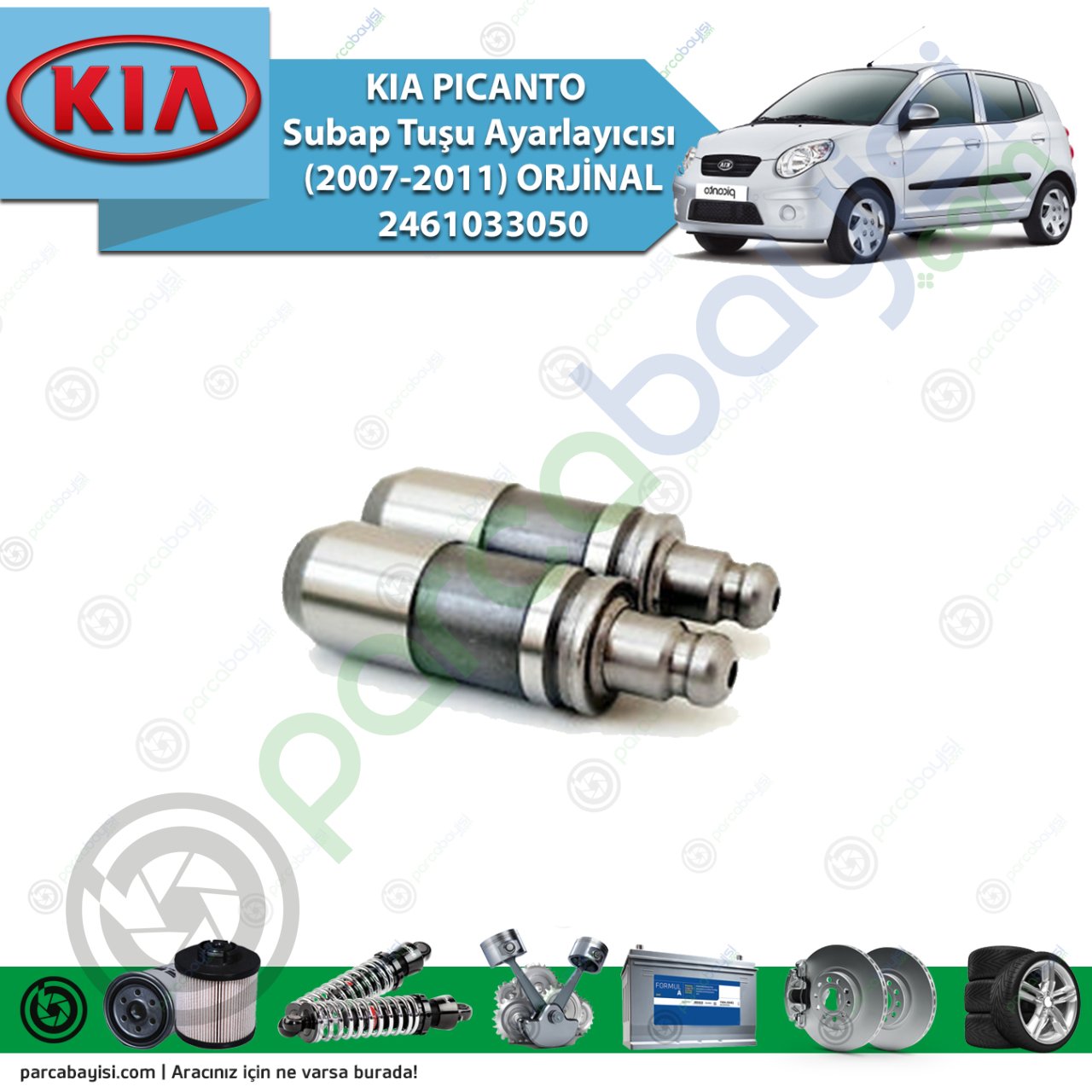 Kia Pıcanto Subap Tuşu Ayarlayıcısı (2007-2011) Orijinal | 2461033050