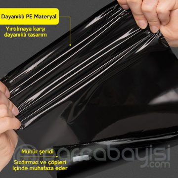 Baseus Clean Garbage Araç Arka Koltuk için Çöp Torbası + 40 Adet Torba
