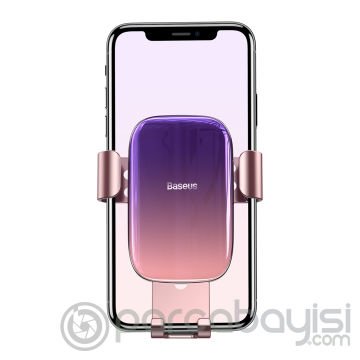 BASEUS Glaze Gravity Araç Tutucu 360 Metal Araba Telefon Tutucu