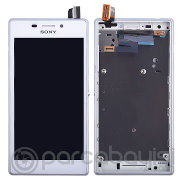 Sony Xperia M2 Lcd Ekran Dokunmatik Touch Çıtalı