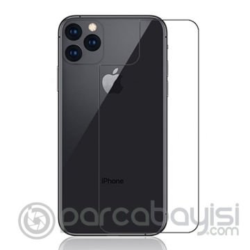 Ally İPhone 11 Pro 5.8 inch Tempered Arka Kırılmaz Cam Koruyucu