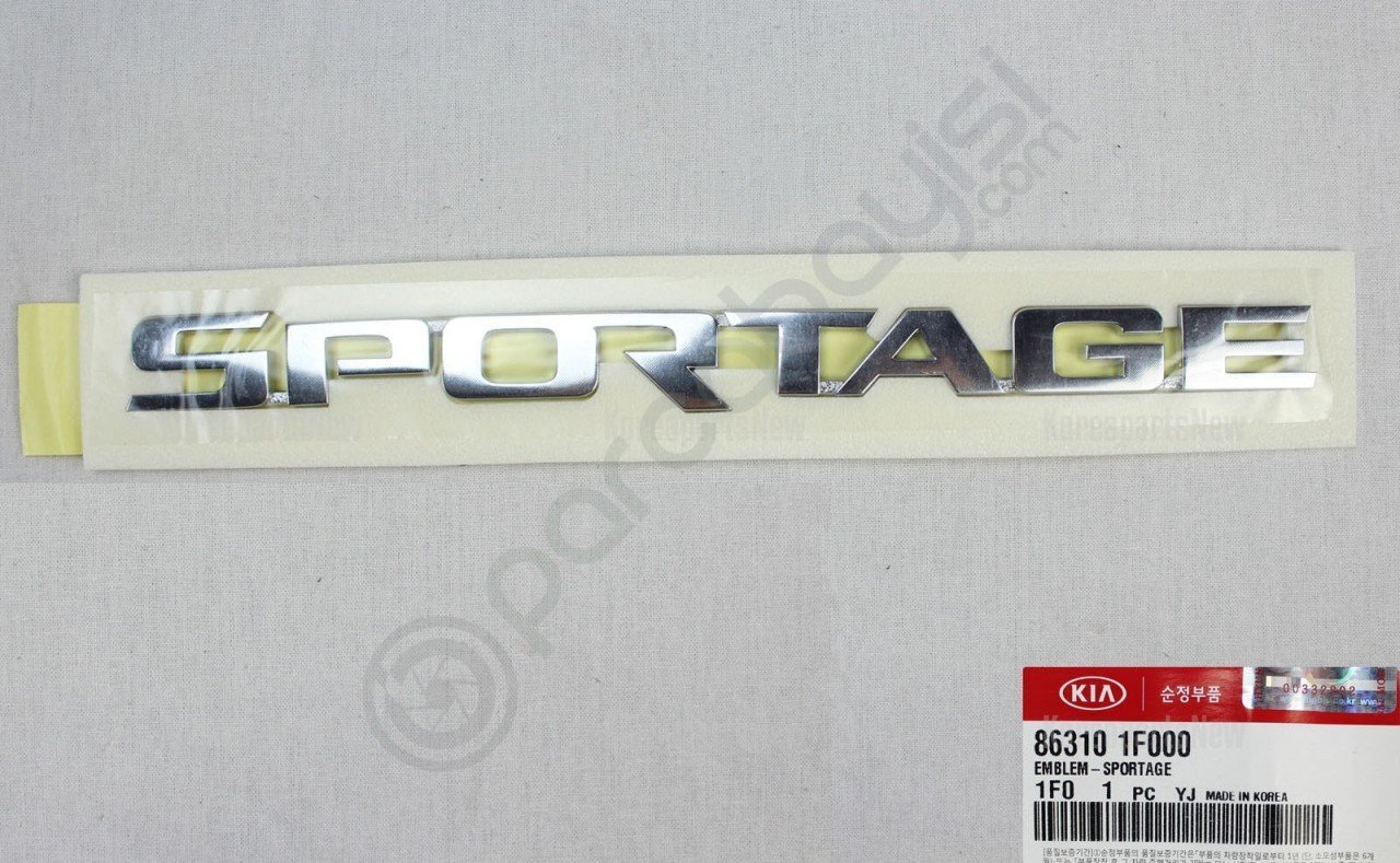 Kia Sportage Amblem Sportage Orjinal | 863101F000
