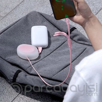 Baseus Lets go Type-C 3A,İPhone,Micro Usb 3in1 Çoklu Başlık Usb Şarj Kablosu