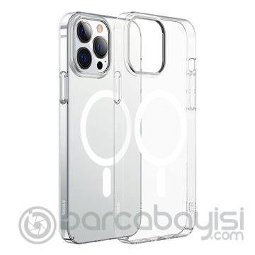 Baseus Crystal iPhone 12 - 12 Pro 6.1inç Kılıf Magsafe Uyumlu Manyetik Kılıf