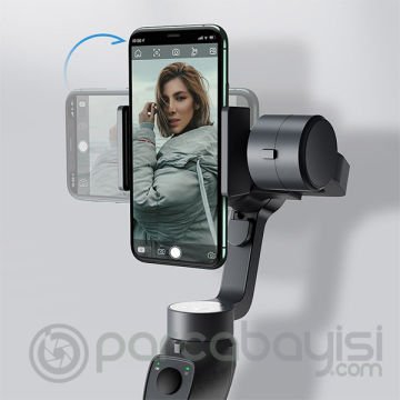 Baseus Handheld Gimbal 3-Axisi Akıllı Telefon Gimbal Stabilizer Control Smartphone