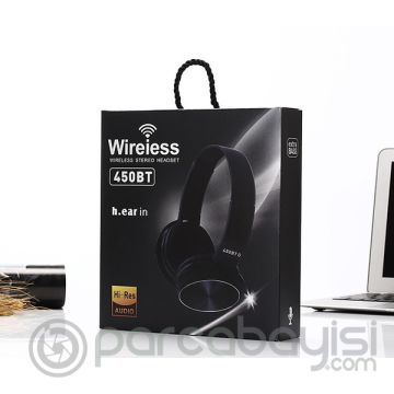 Ally 450 BT 5.0 Kablosuz Kulak Üstü Bluetooth Kulaklık