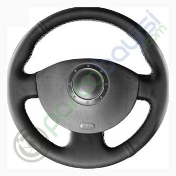 Renault Kangoo 2008-12 Araca Özel Dikişli Deri Direksiyon Kılıfı