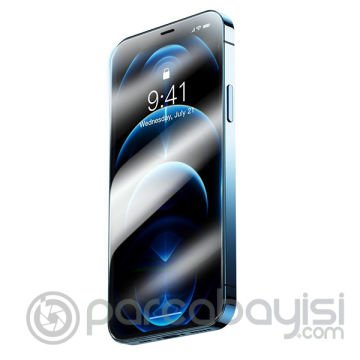 Baseus iPhone 12-12 Pro 6.1 0.3mm HD Anti-drop Tempered Kırılmaz Cam Ekran Koruyucu 2 Adet
