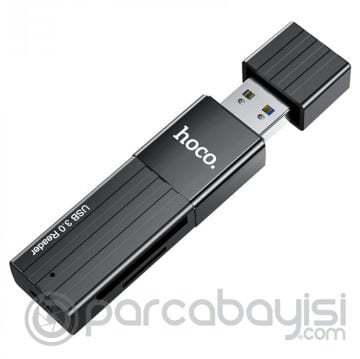HOCO HB20 2in1 Hafıza Kart Okuyucu USB 2.0 Çevirici Adaptör