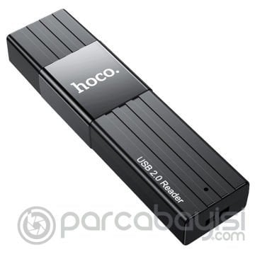 HOCO HB20 2in1 Hafıza Kart Okuyucu USB 2.0 Çevirici Adaptör