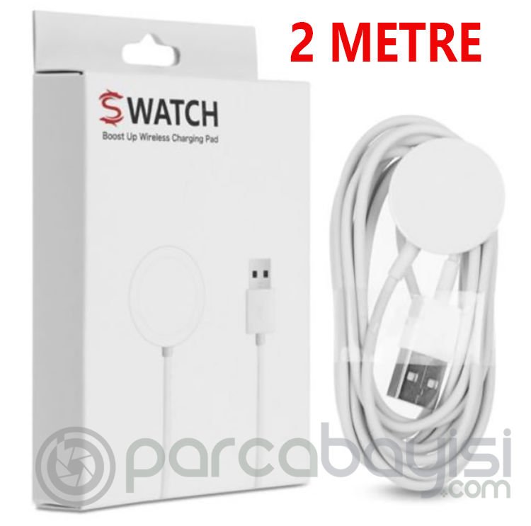 Swatch Apple Watch İçin Manyetik Şarj Kablosu 2 Metre