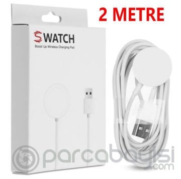 Swatch Apple Watch İçin Manyetik Şarj Kablosu 2 Metre