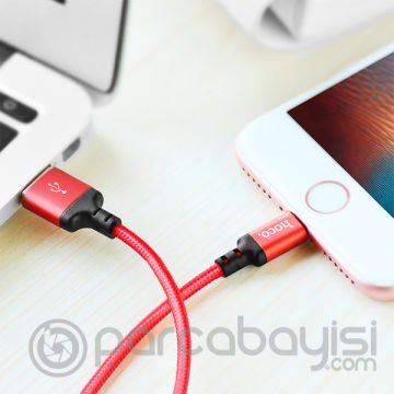 HOCO X14 İPhone 14-13-12-11 Usb Data ve Hızlı Şarj Kablosu