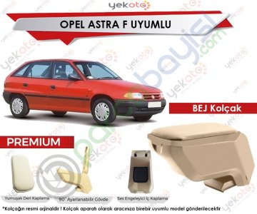 Opel Astra F Uyumlu Bej Kolçak Kol Dayama Ultra Kaliteli