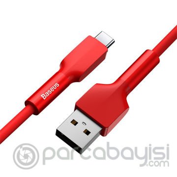 BASEUS Silica Gel USB Type-C  Şarj Usb Şarj Kablosu 2M