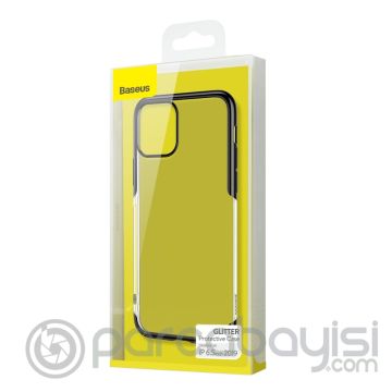 Baseus Glitter Case İPhone 11 Pro 5.8 2019 Şeffaf Lüx Silikon Kılıf