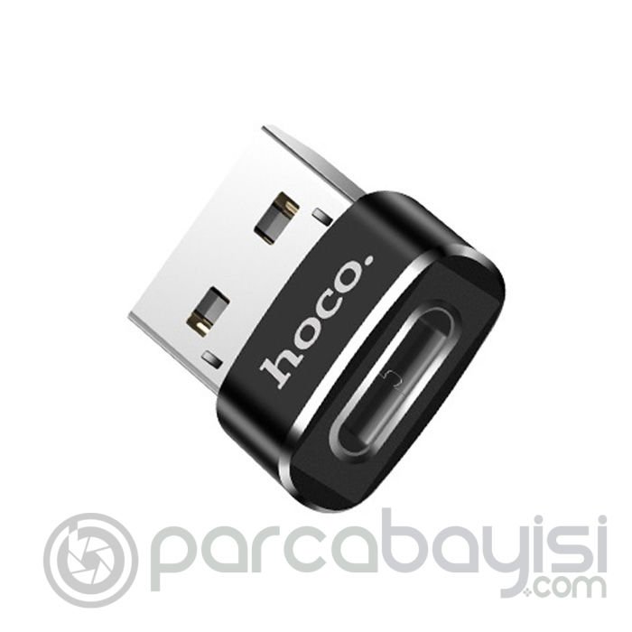 HOCO UA6 Erkek USB to Dişi Type-C Dönüştürücü Çevirici Adaptör
