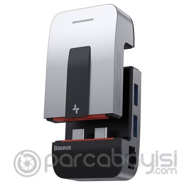 Baseus Armor Age 9in1 Type-C Çok Fonksiyonlu HUB HDMI RJ45 USB 3.0