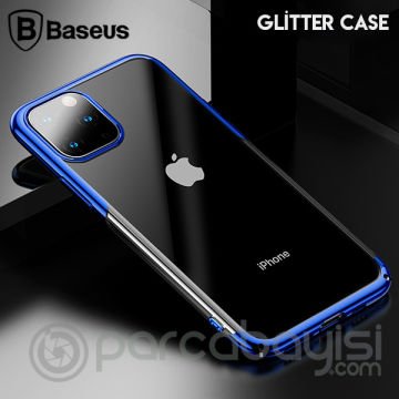 Baseus Glitter Case İPhone 11 Pro  Max 6.5 2019 Şeffaf Lüx Silikon Kılıf