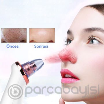 EZERE Çok Fonksiyonlu Vakumlu Yüz Temizleme Cihazı Siyah Nokta Sivilce Akne Leke Temizleme Makinesi