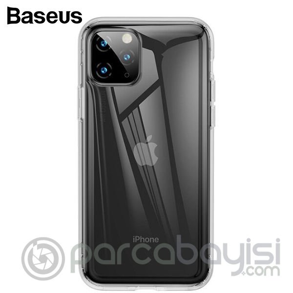 Baseus Safety Airbags İPhone 11 Pro 5.8 2019  Şeffaf Darbe Emici Slikon Kılıf