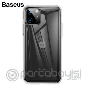 Baseus Safety Airbags İPhone 11 Pro 5.8 2019  Şeffaf Darbe Emici Slikon Kılıf