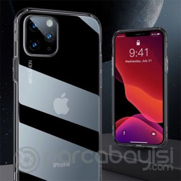 Baseus Safety Airbags İPhone 11 Pro Max 2019 Şeffaf Darbe Emici Slikon Kılıf